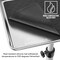 Saloniture Rolling Salon Aluminum Instrument Tray - Portable Hair Stylist Trolley with Mat